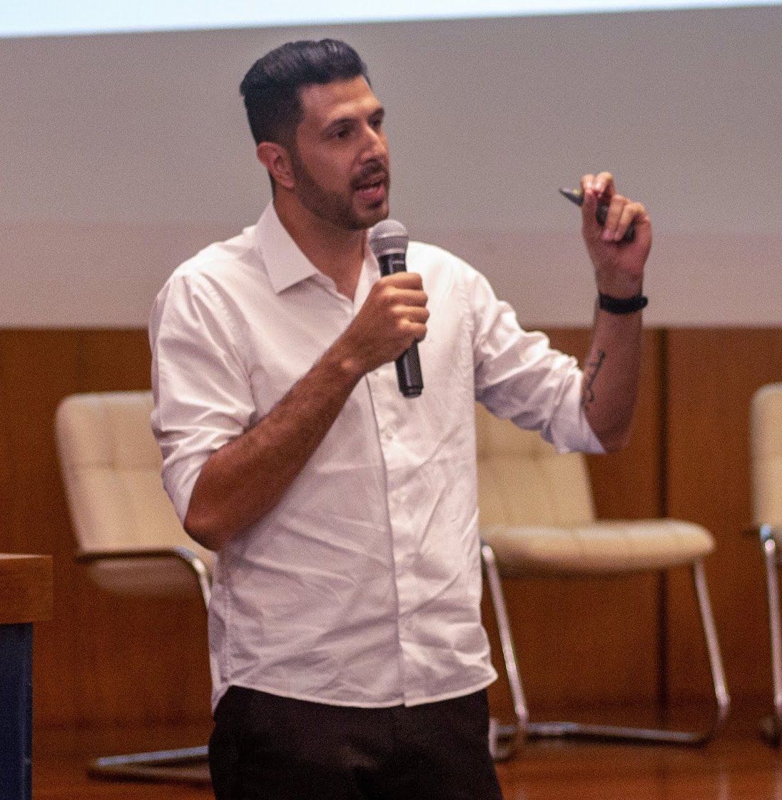 Bruno Moraes palestrando